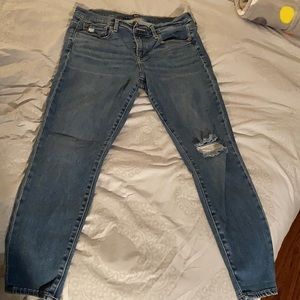 GAP High Rise True Skinny Jeans